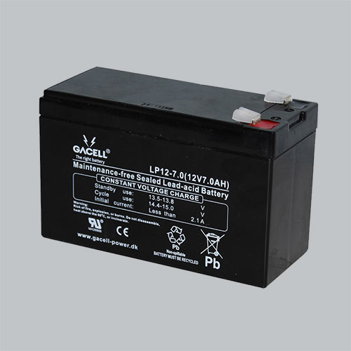 Batteri-PB-12V-7Ah - T2 - Consumer