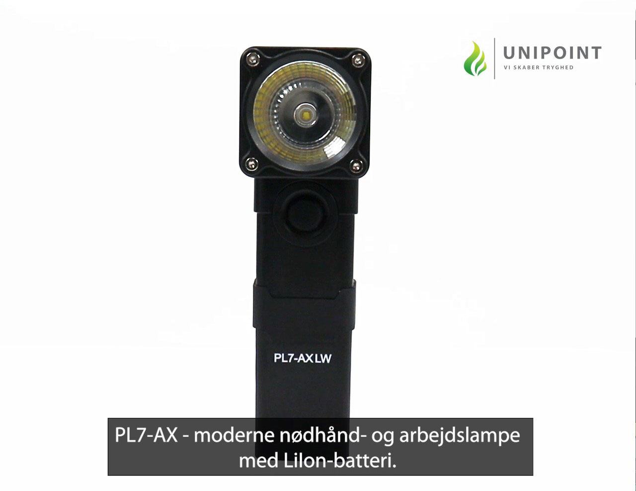 VideoPL7-AX – Praktisk nødhåndlygte